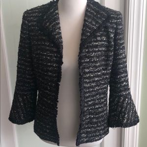 Lafayette 148 black wool blend jacket